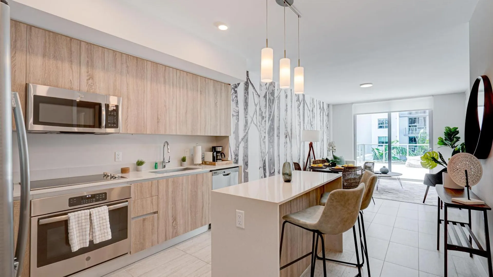 Apartment 3900-719jc Design District, 1 Bedroom /1 Bathroom & Bayvie