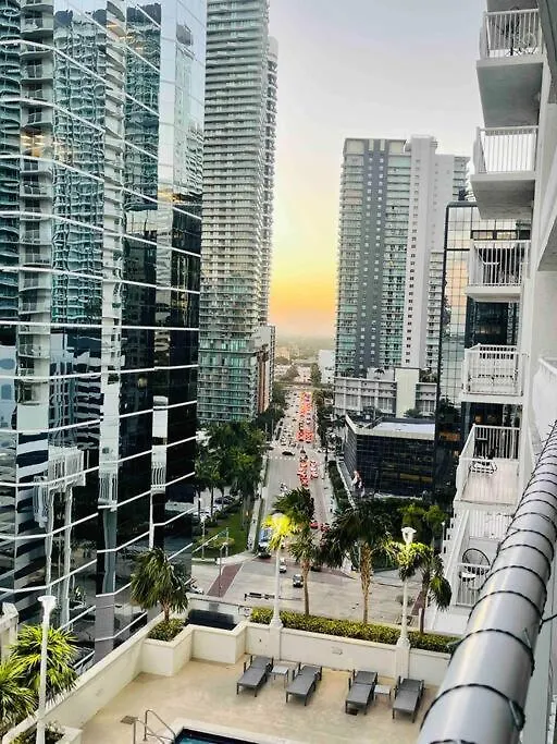 Rooftop Pool With Water View Miami