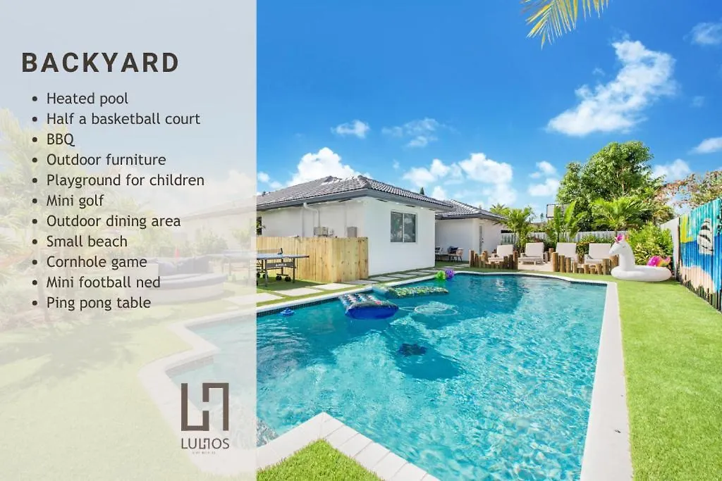 Grand 6Br Escape Resort Pool, Beach & Mini Golf L09 *
