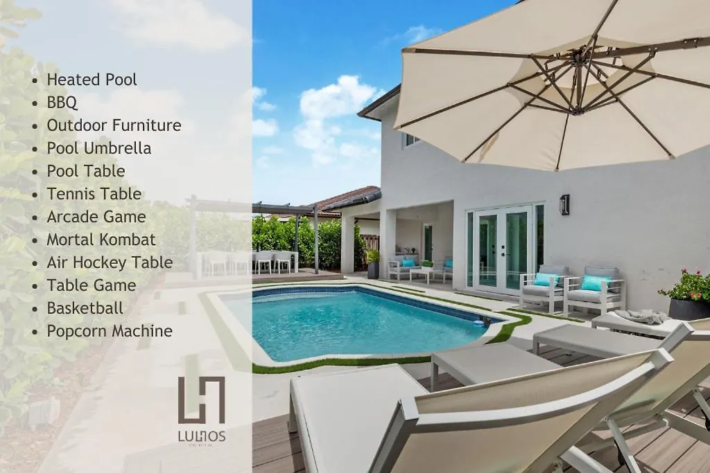 Glamour - 5br, Heated Pool, Game Haven L23 *