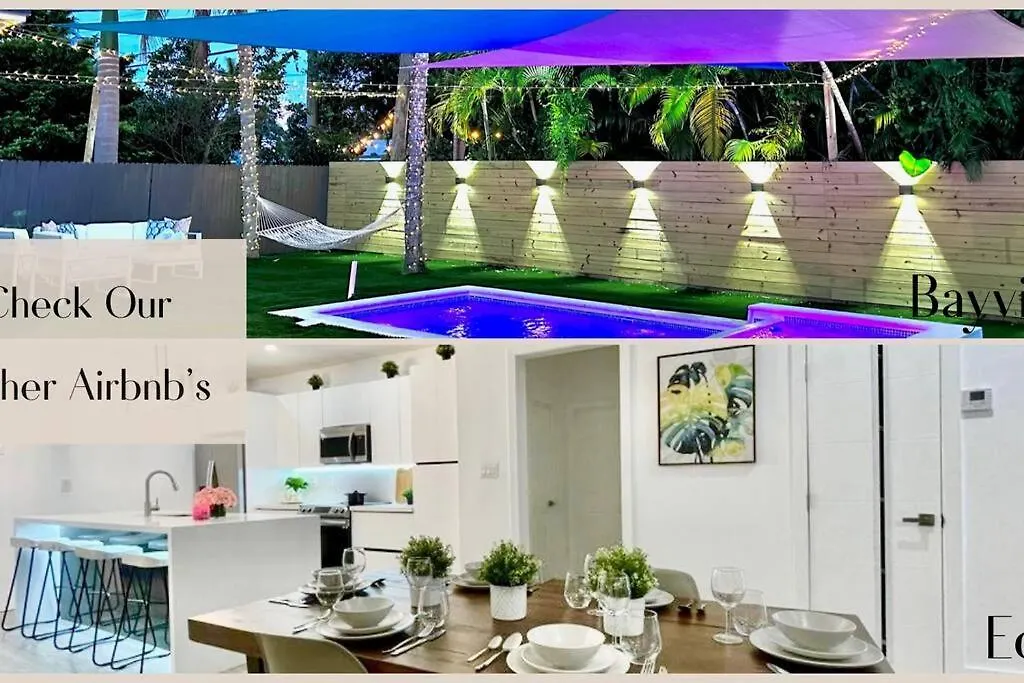 Holiday home Dune Paradise-pool/wynwood/spacious 5br/hidden Gem *