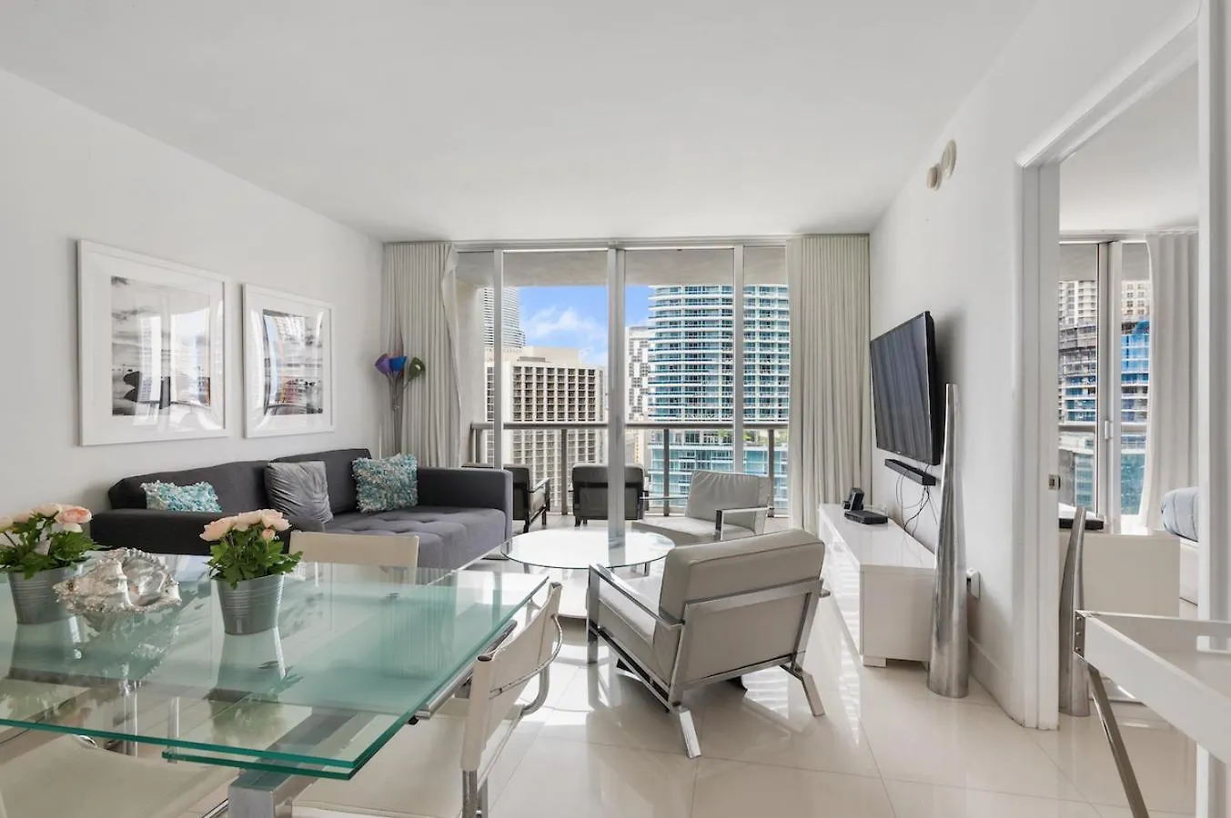 Apartman ** W Icon Brickell-luxury Unit- Free Spa**
