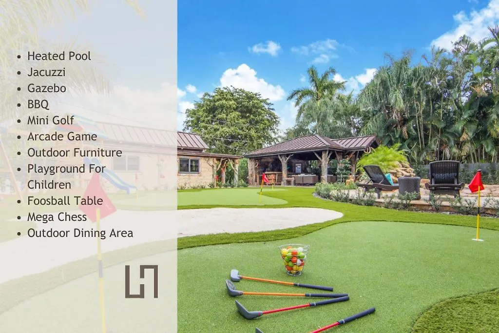 Tropicasa Paradise Near Beach-downtown With Heated Pool Mini Golf & Bbq L22 Villa *
