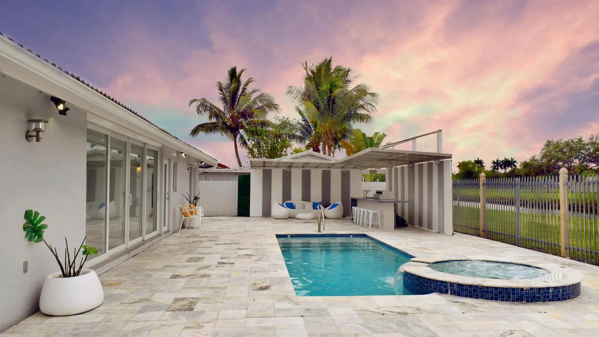 Luxurious With Bbq, Hot Tub, Heated Pool & Wifi - L36 Miami