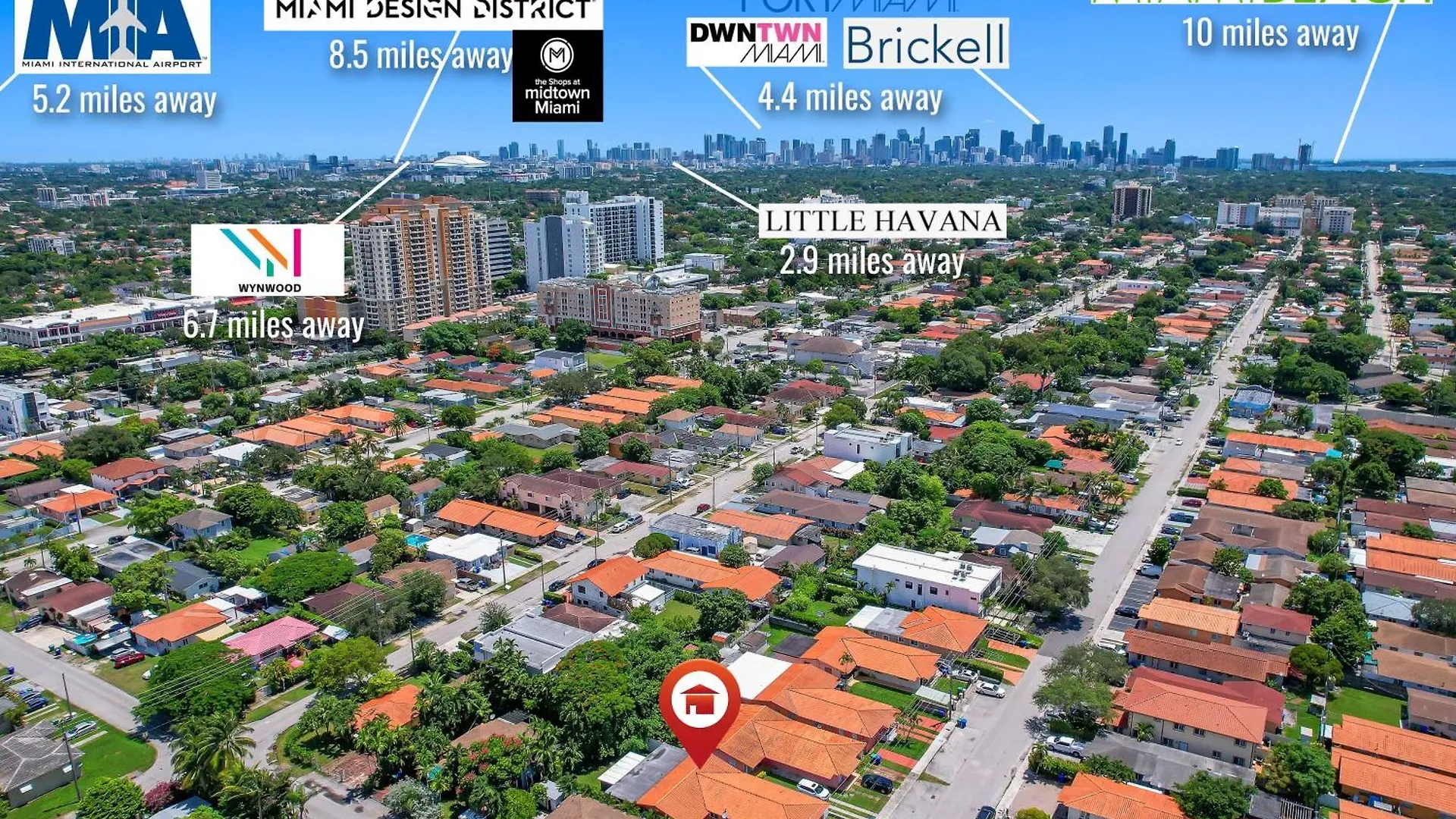 Vacay Spot Gables: Spacious Group Retreat With Game & Prime Location Miami