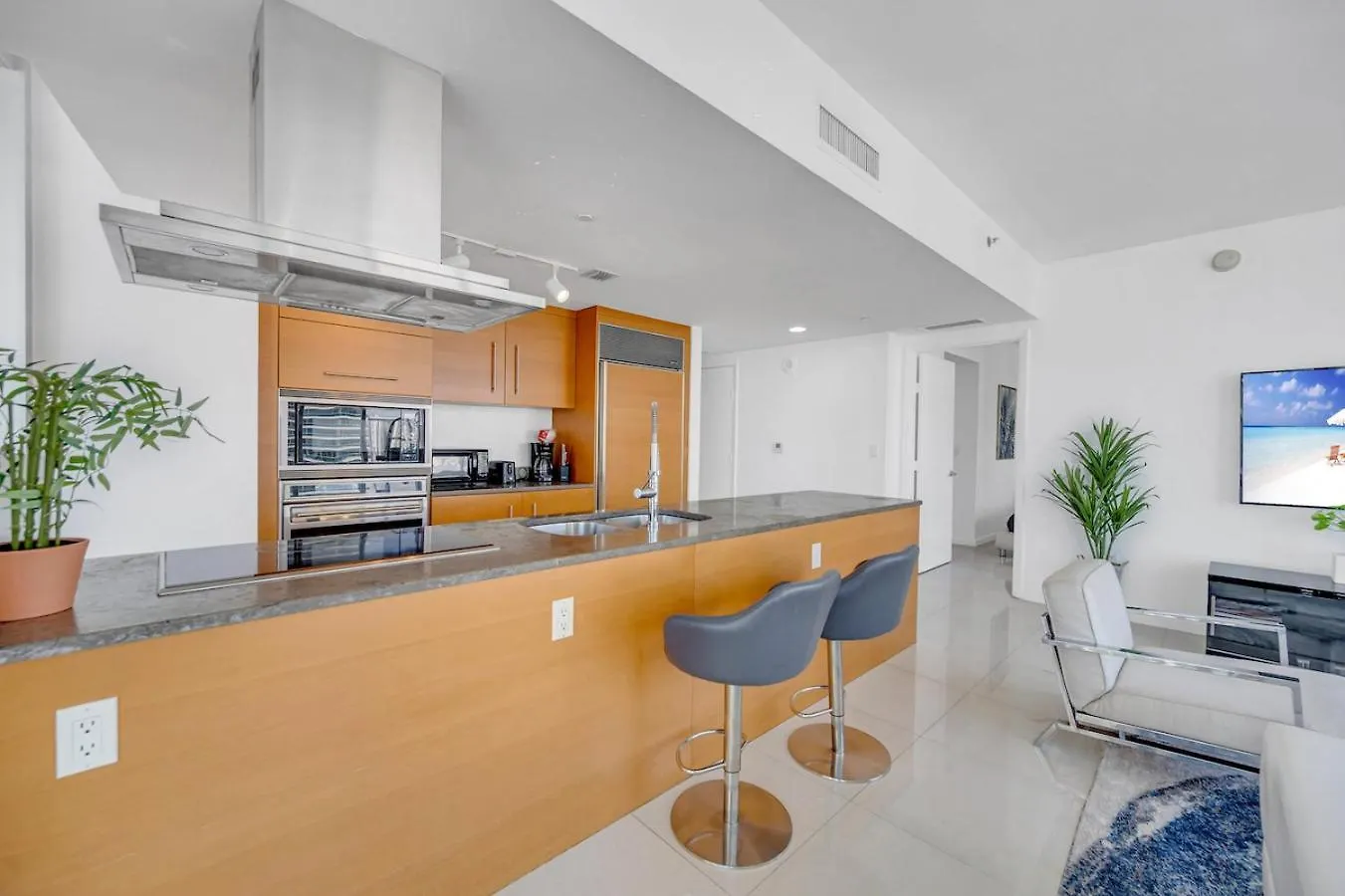 公寓式酒店 *w Icon Brickell- Luxury 2br Highrise Corner Condo** 迈阿密