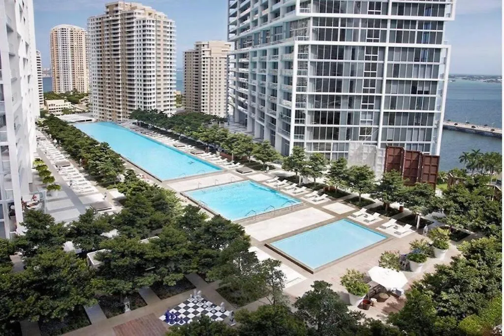 Icon 39th Floor 1 Bedroom Apartment- Bay & View- Free Apartment Miami