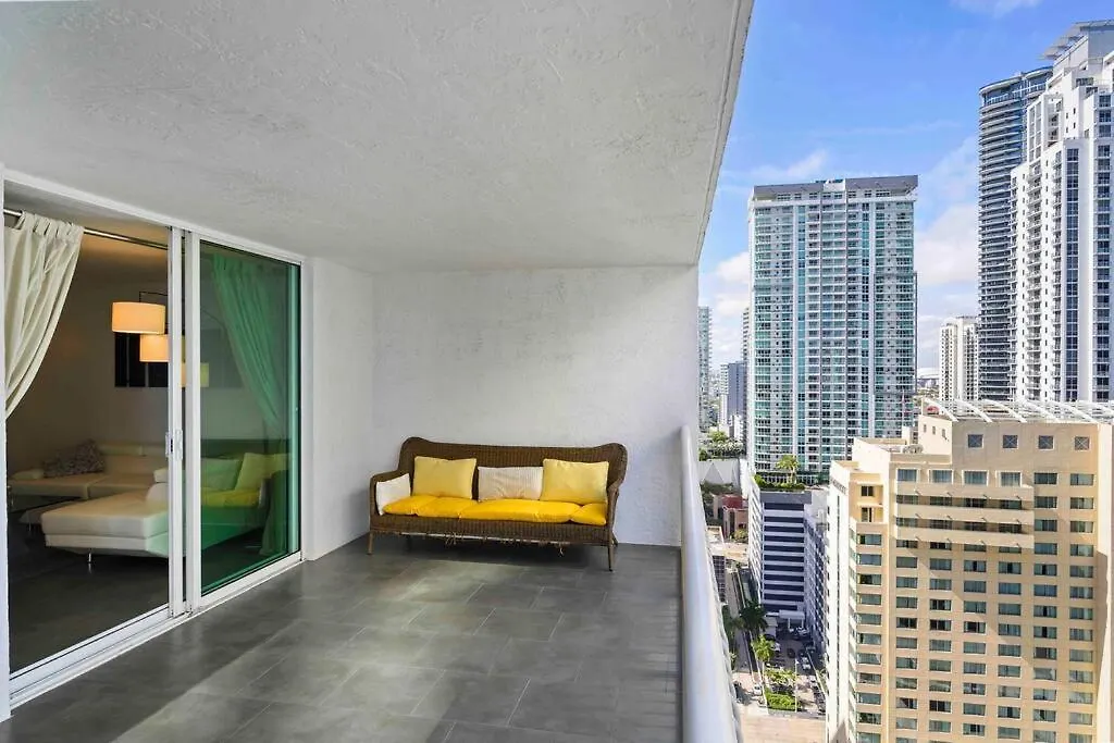Luxury 1 Bdr • 30th Floor • Brickell • Water Views * 迈阿密
