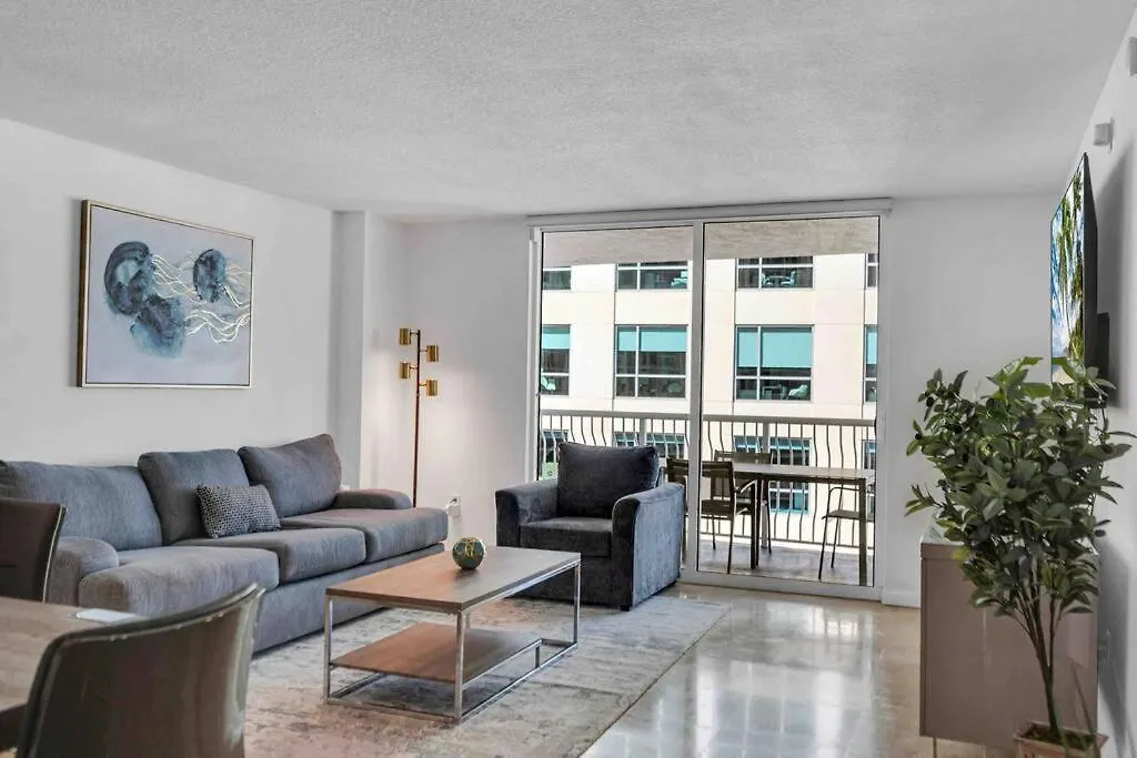Spacious 36th Flr 1 Bd 1 Bt • Brickell • Bay View Apartment Miami