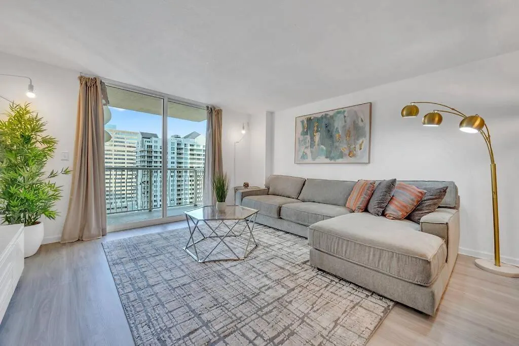 Beautiful 1 Bed 1 Bath • Brickell • Bay View Apartment Miami
