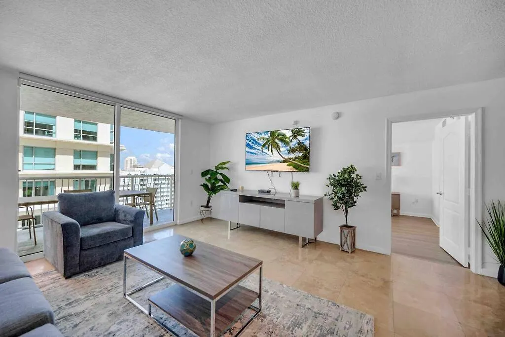 Spacious 36th Flr 1 Bd 1 Bt • Brickell • Bay View Apartmán *