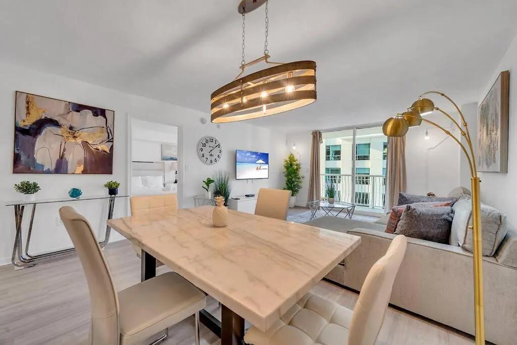 Beautiful 1 Bed 1 Bath • Brickell • Bay View Apartman *