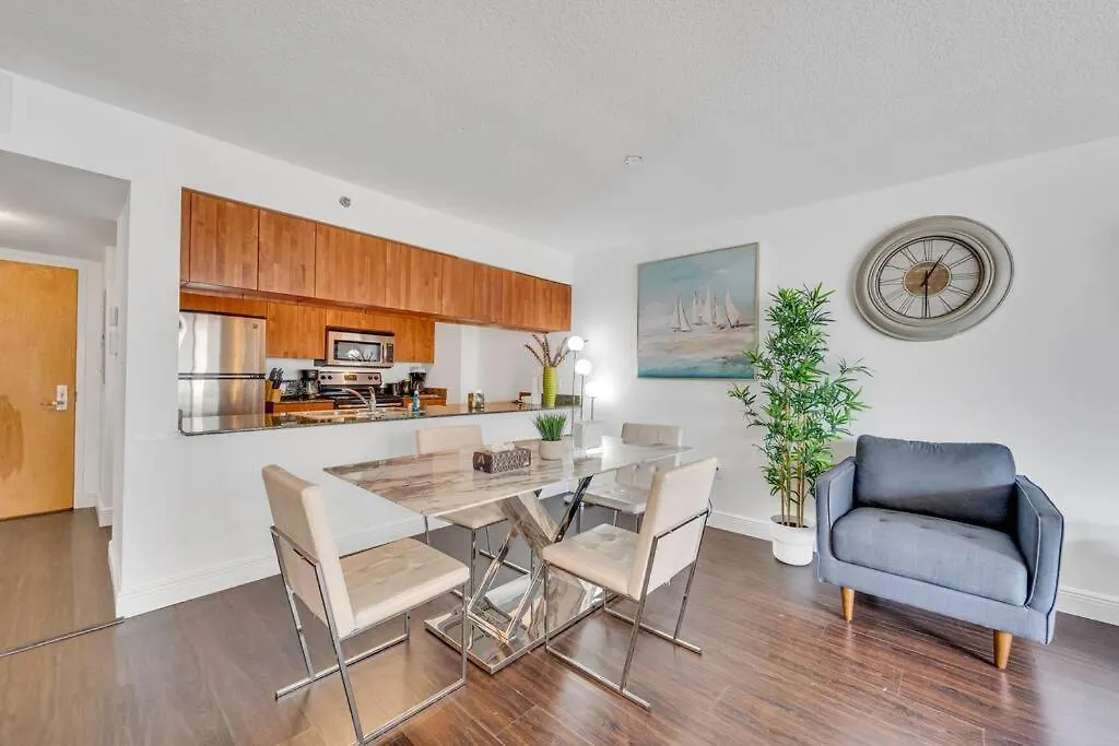 Dazzling 1 Bed 1 Bth • Brickell • Bay & View Miami