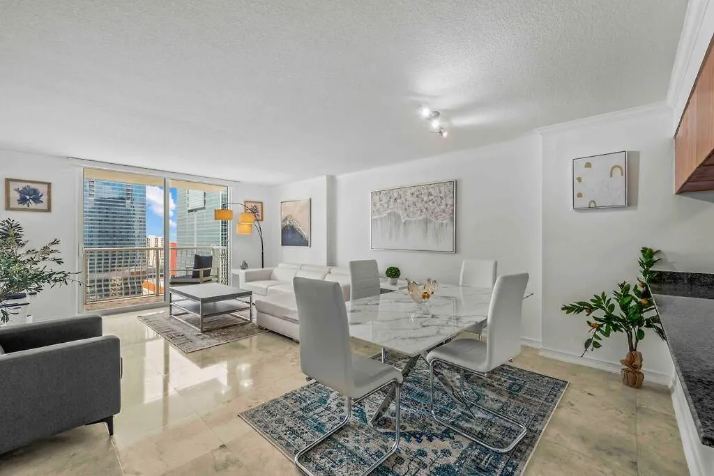 Apartment Exquisite 1 Bed • 33 Floor •brickell • Ocean Views
