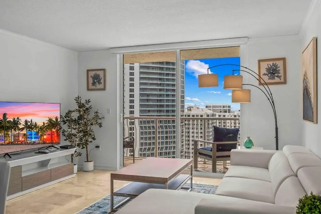 Apartment Exquisite 1 Bed • 33 Floor •brickell • Ocean Views *