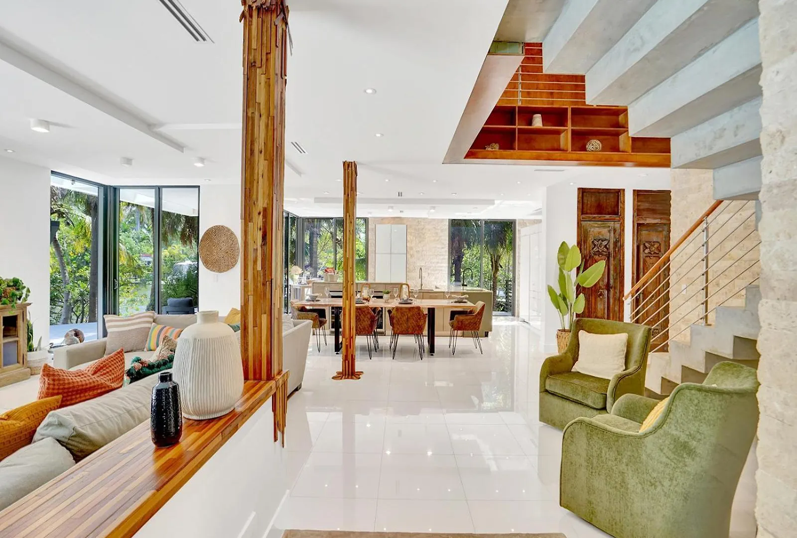 Experience Warmth & Comfort In Our Stylish Balinese Waterfront Villa