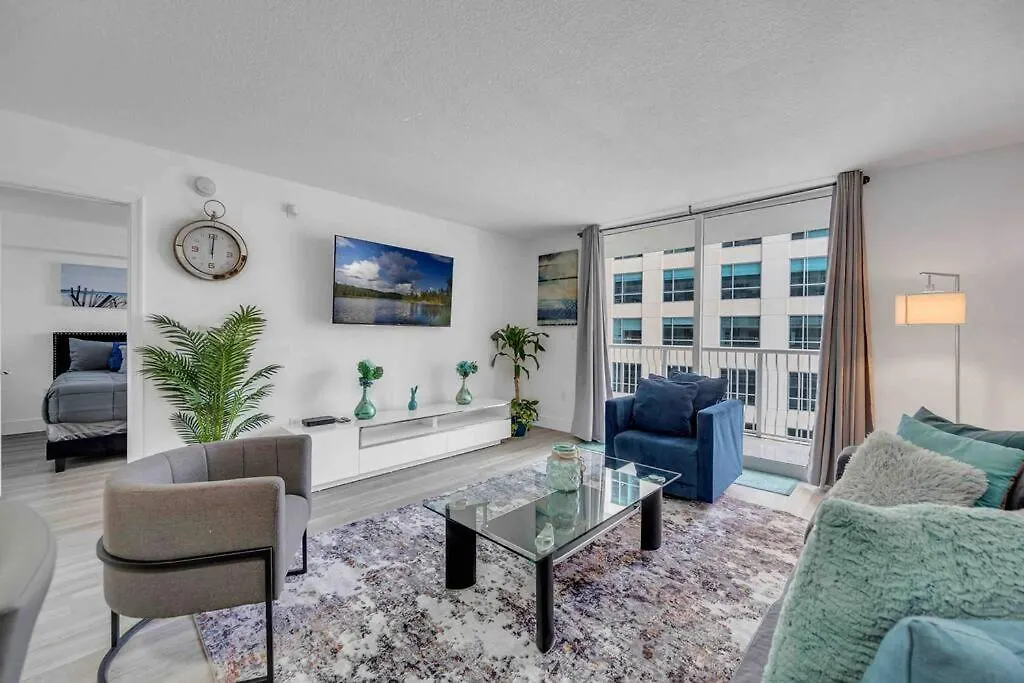 公寓 Spacious 1bedroom Unit Brickell-free Parking *