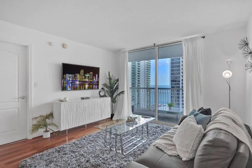 Apartment Cozy 1bed 1bath Overlooking Brickell Skyline