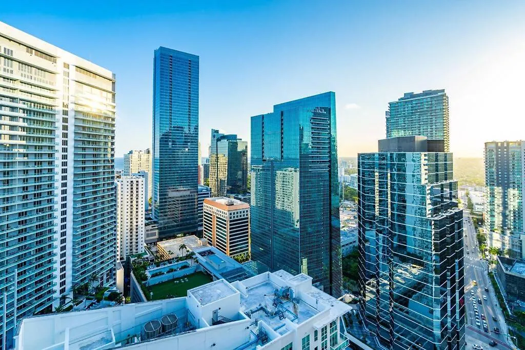 Apartment Cozy 1bed 1bath Overlooking Brickell Skyline Miami