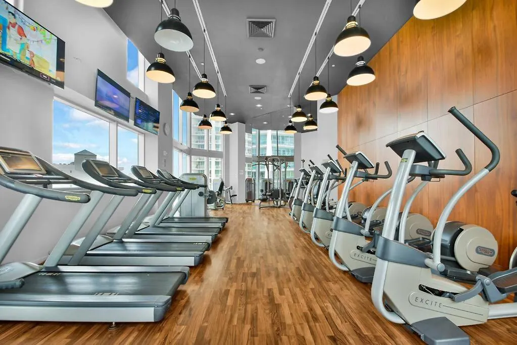 Lovely Upscale Gorgeous View 2bd 2bath In Brickell Appartement