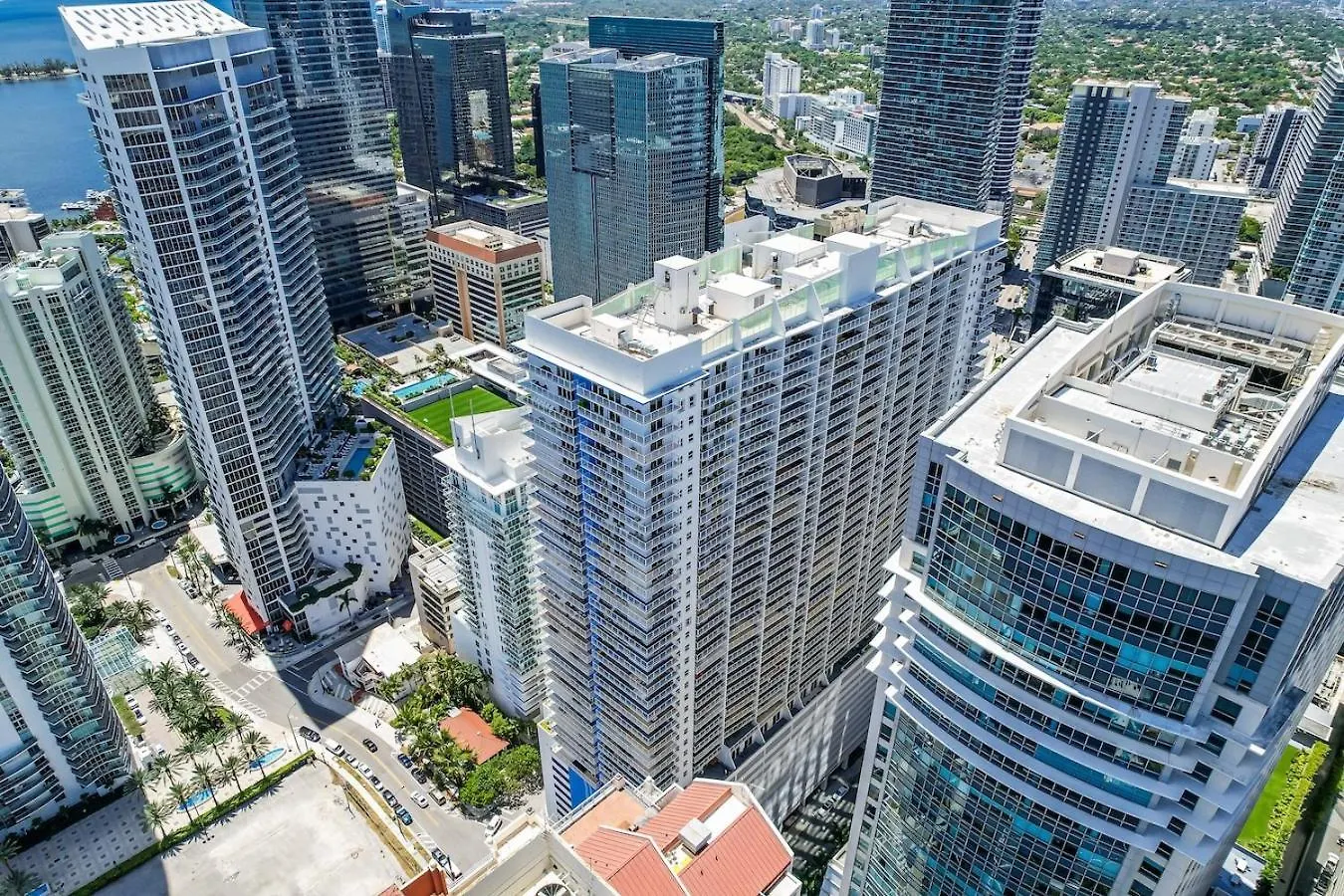 Apartment Brickell Key Gem: Stylish 1-bed W/ Free Parking