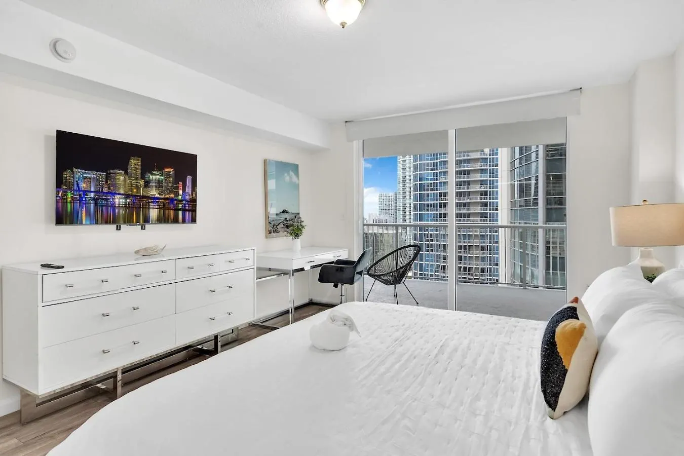 Apartment Brickell Key Gem: Stylish 1-bed W/ Free Parking Miami