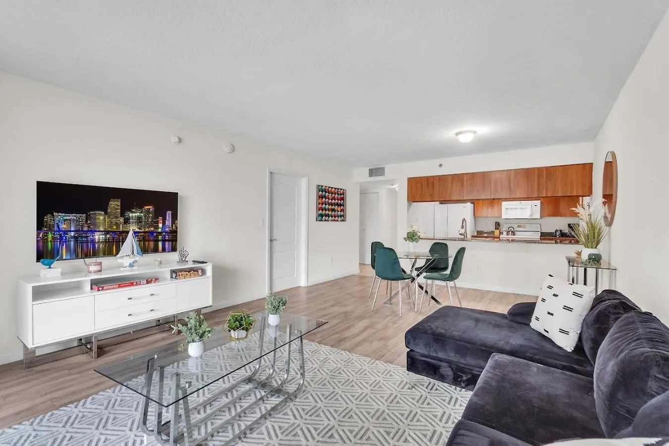Apartment Brickell Key Gem: Stylish 1-bed W/ Free Parking Miami