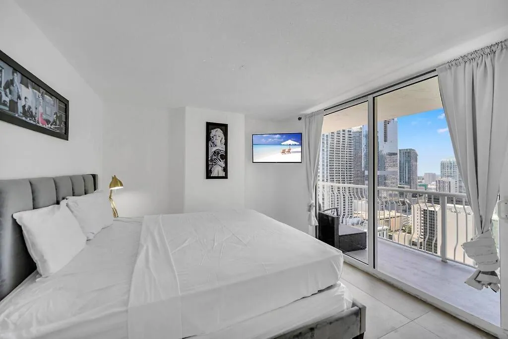 Apartament 37th Floor Amazing Spacious Unit With Parking Miami