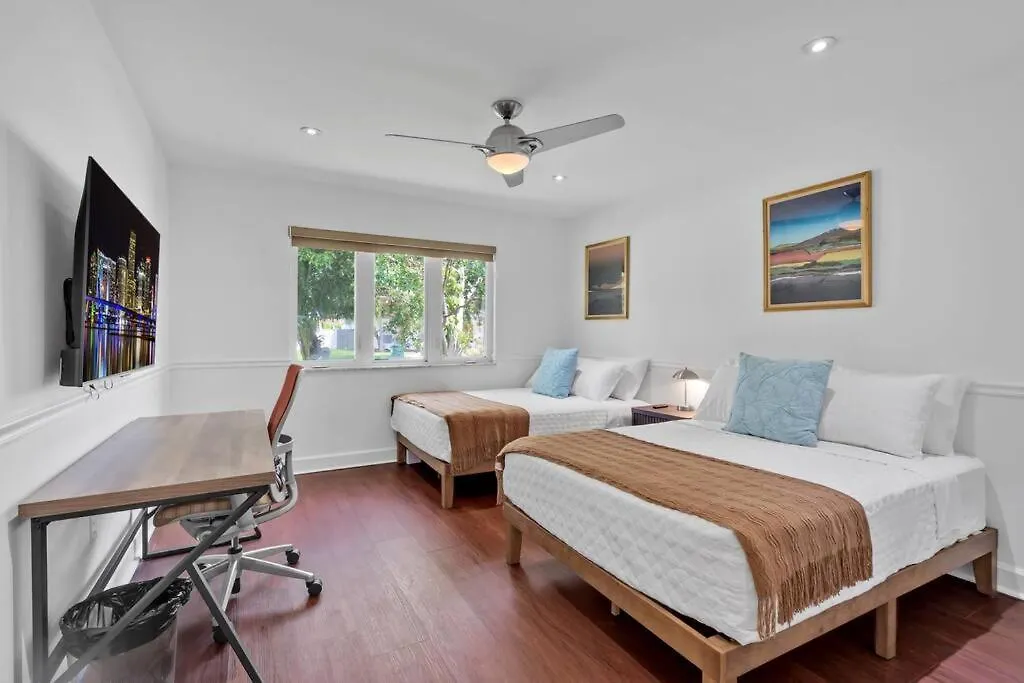 Villa 6 Bedrooms Oasis Treat With Oversized Pool, 9 Minutes To The Miami