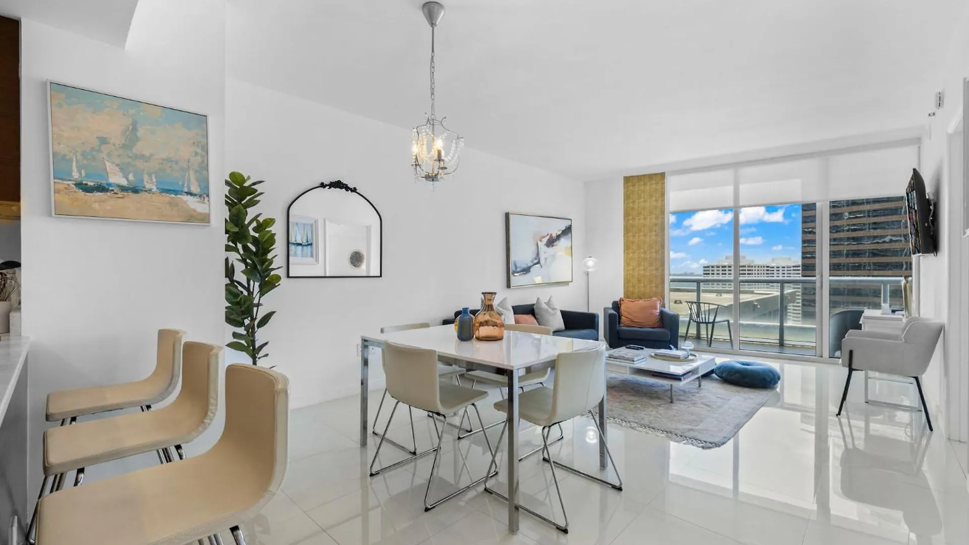Apartmán Downtown Brickell- Free Pool -gym-