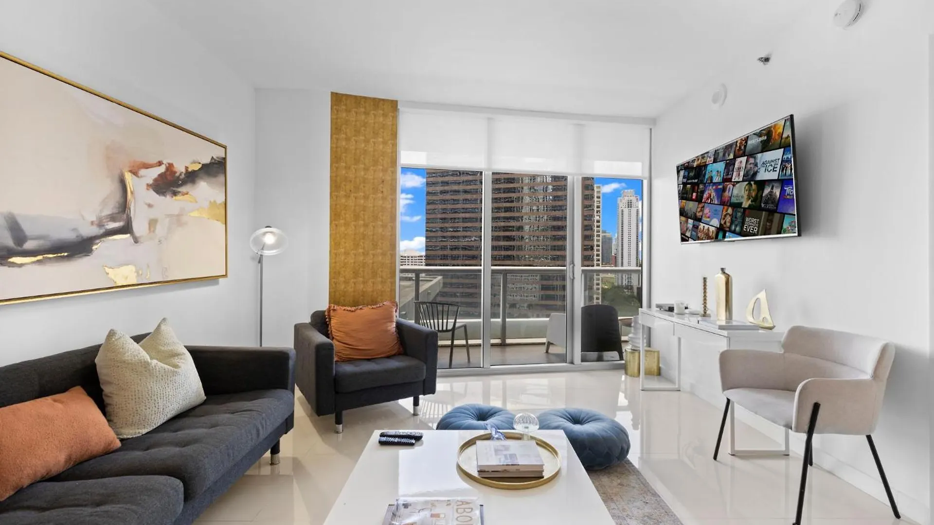 Apartmán Downtown Brickell- Free Pool -gym- Miami