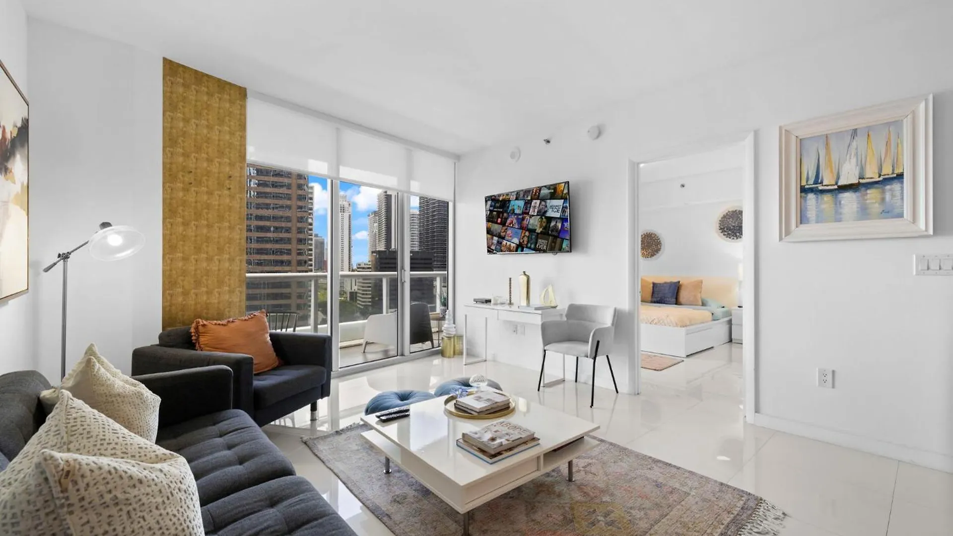 Διαμέρισμα Downtown Brickell- Free Pool -gym-