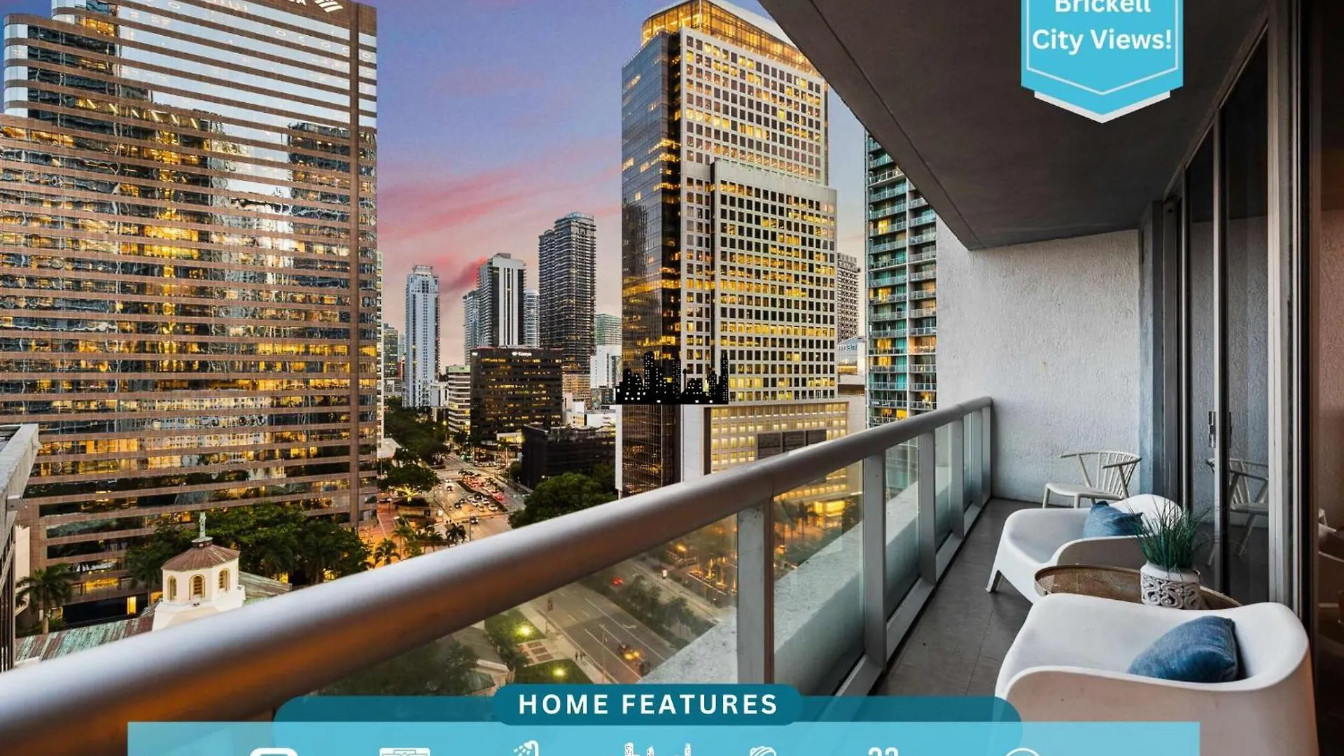 Downtown Brickell- Free Pool -gym- Διαμέρισμα Μαϊάμι