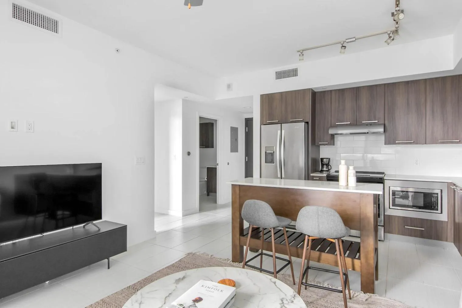 Blueground Brickell Gym Roof Pool Ac Wd Mia-103 Apartment *