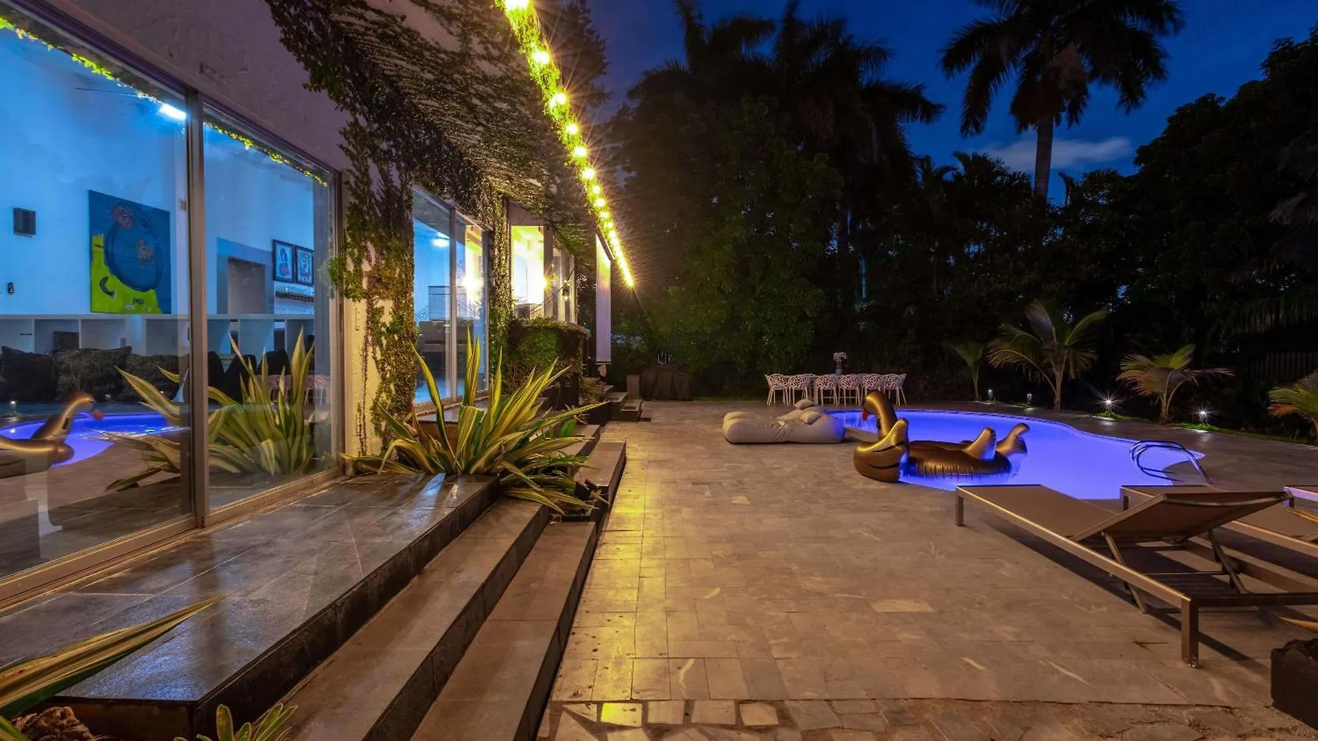 New Jungle Paradise Heated Pool Bbq Soccer Villa Miami
