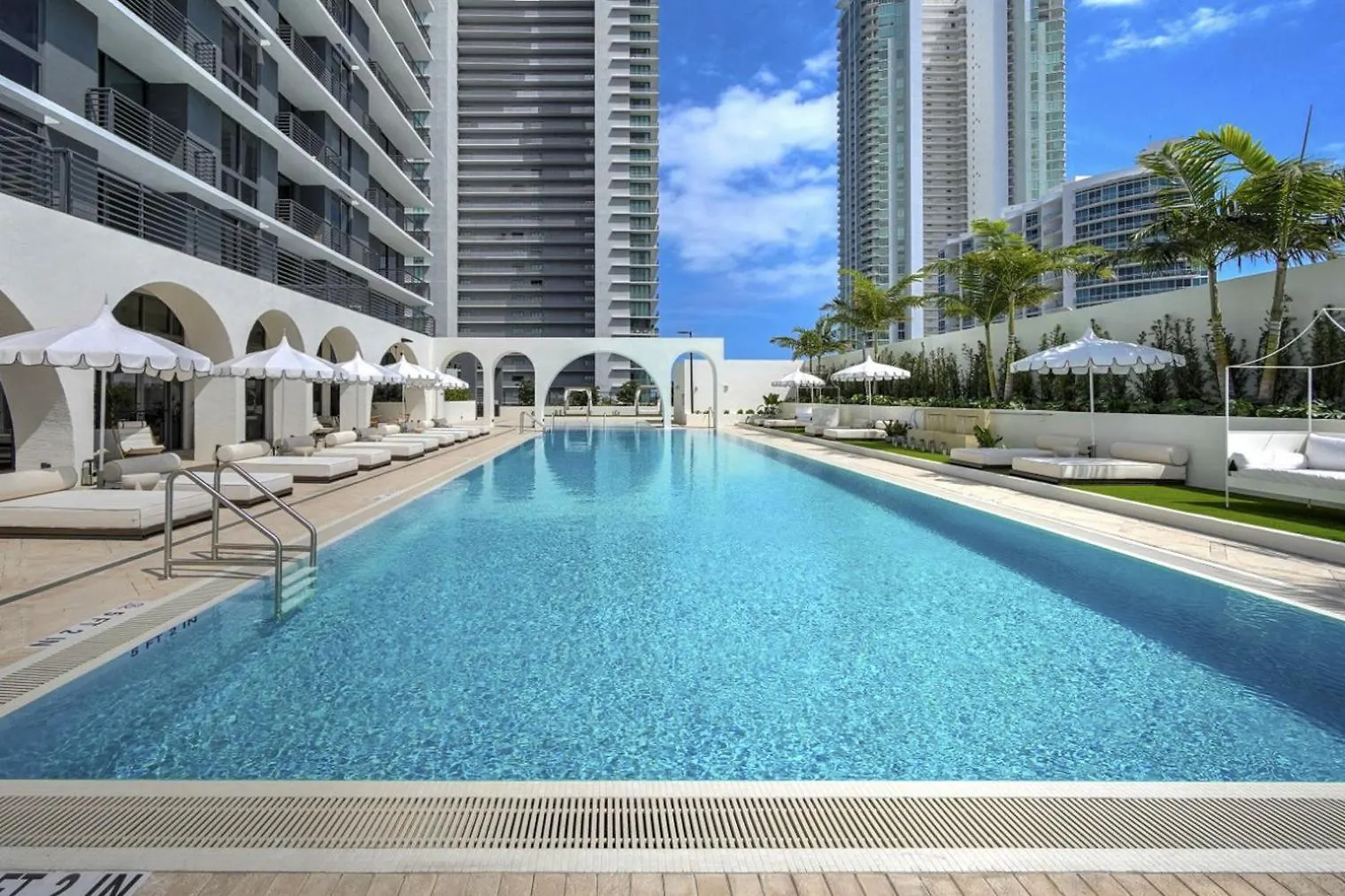 Apartment Blueground Edgewater Pool Fitness Center Ac Mia-112 Miami