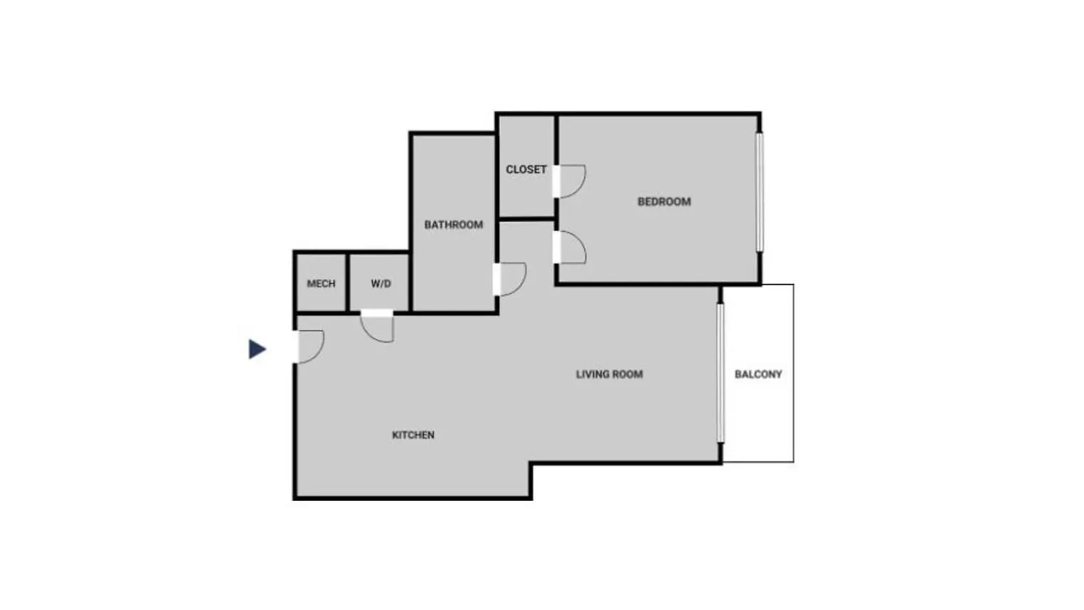 Blueground Edgewater Gym Pool Ac Balcony Mia-113 * 迈阿密