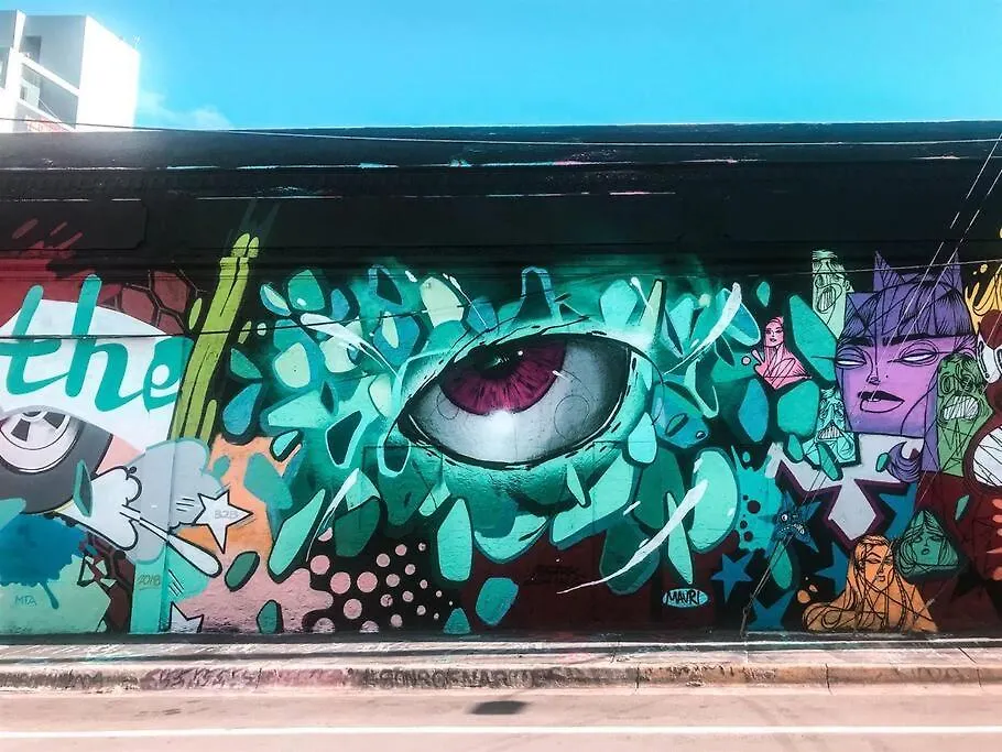 Дом отдыха Modern Designer In Vibrant Little Haiti Майами