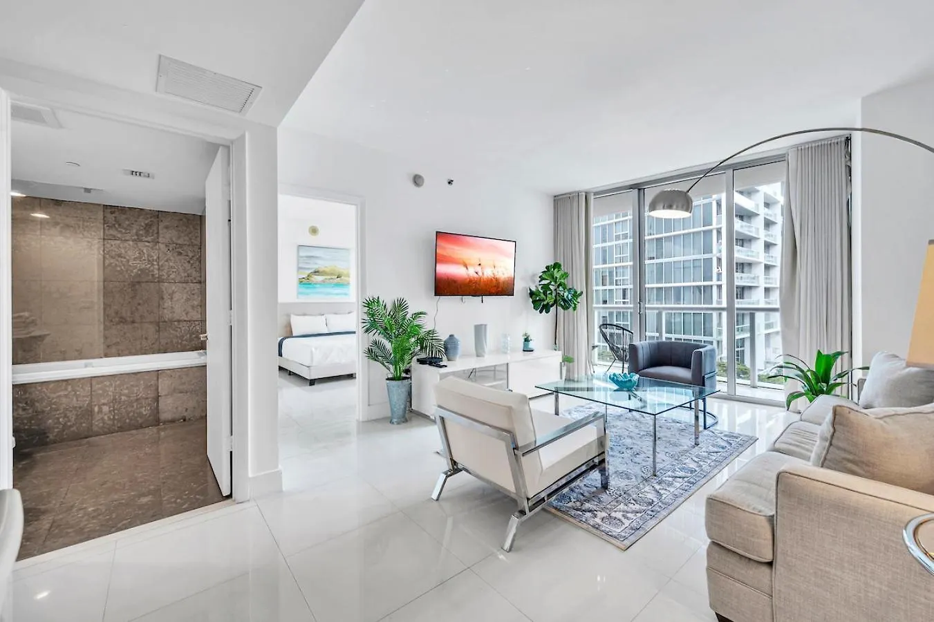 아파트 Unique 1br Icon Brickell Waterviews-freespa