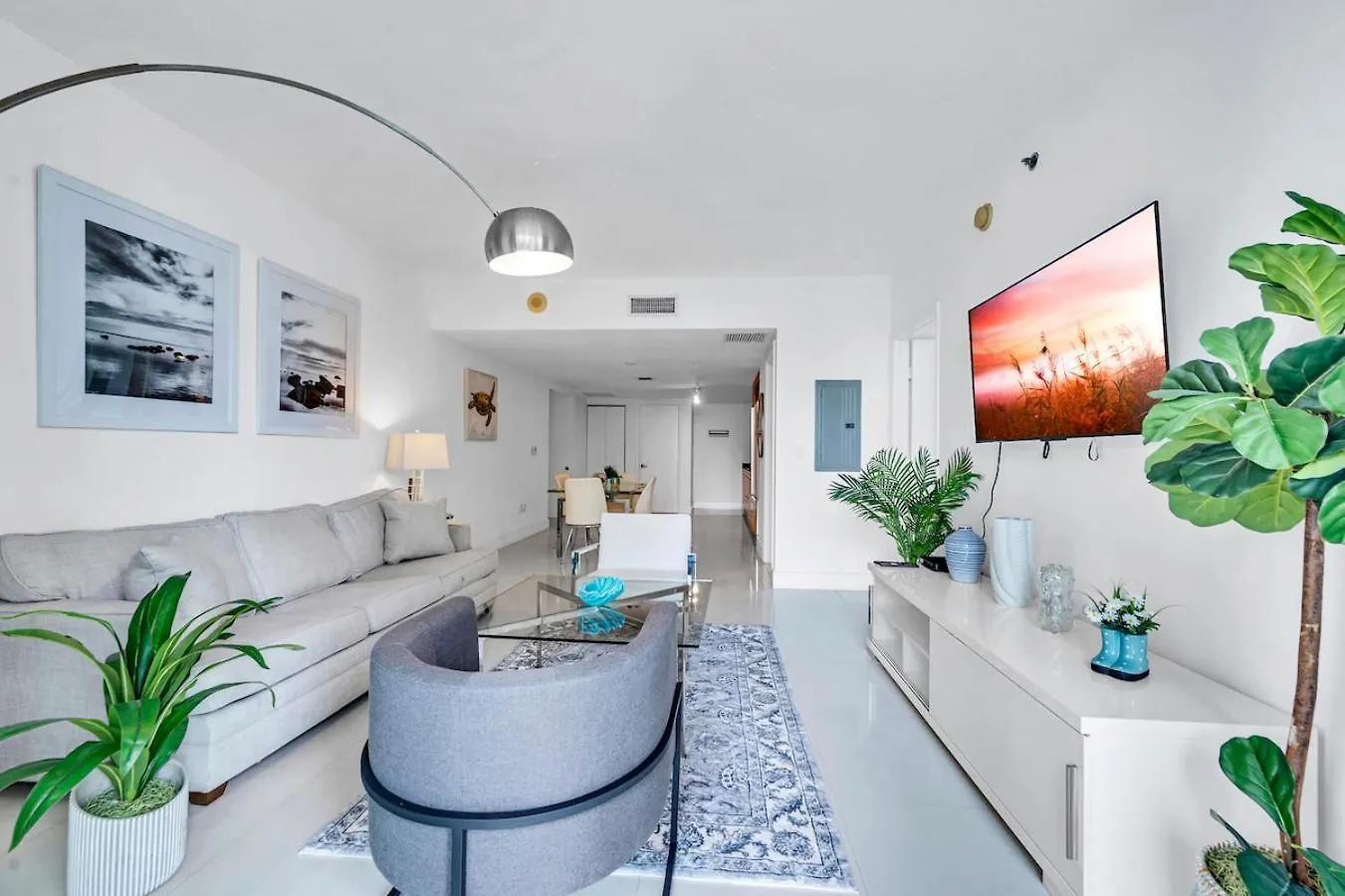 아파트 Unique 1br Icon Brickell Waterviews-freespa 마이애미