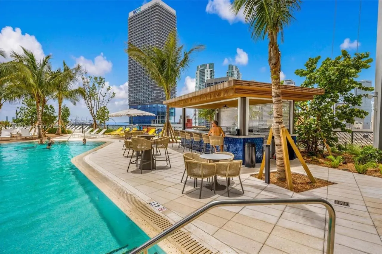 Lejlighed 2 Bedroom At Gale Downtown Pool Gym Miami