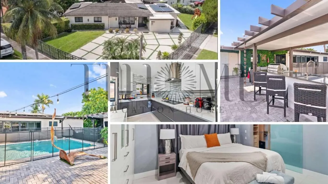 Holiday home Pool 4h 6bed 3b Bbq Family Miami