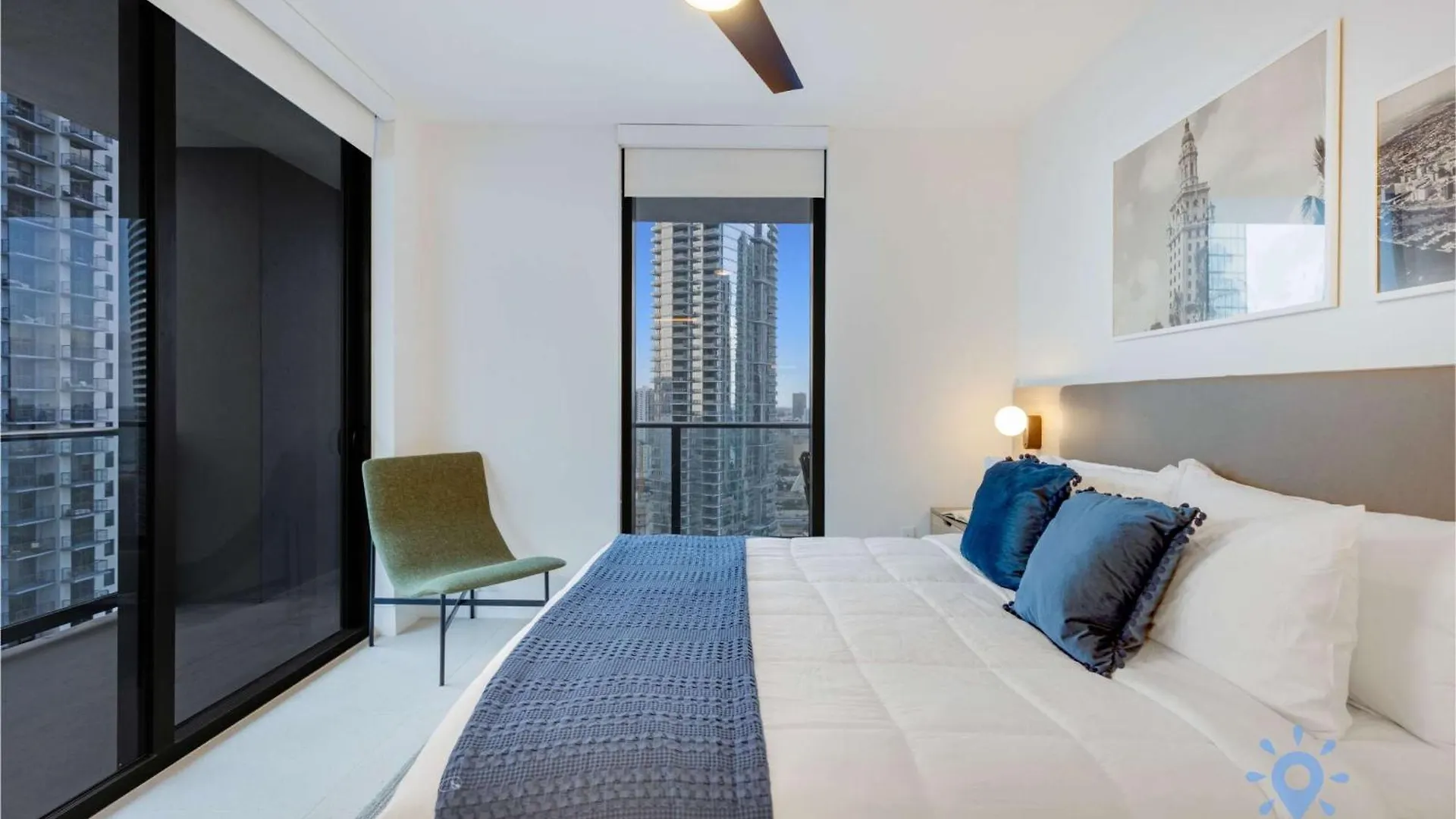 Apartment Modern 2br-2bth- Pool & Gym Miami