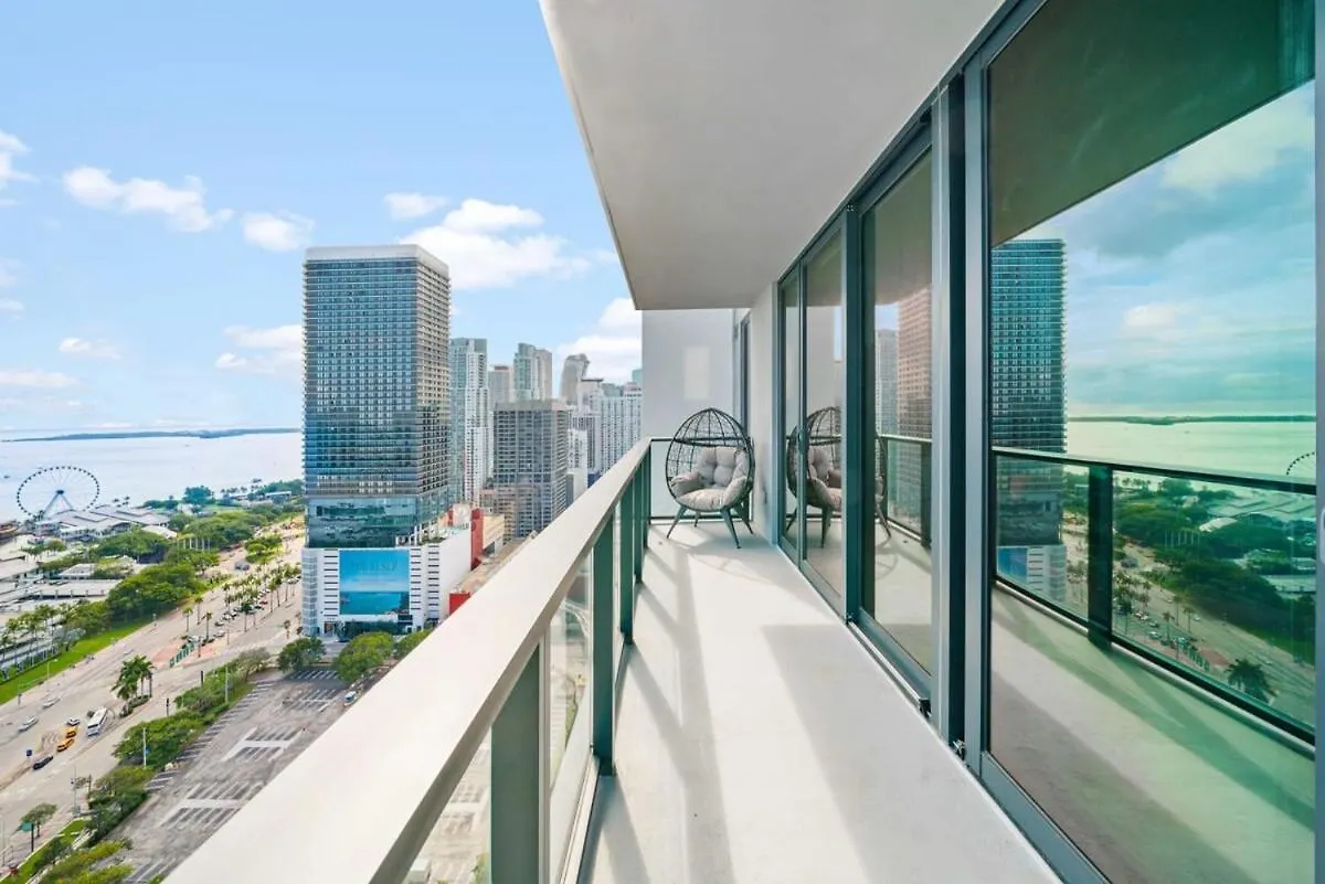 Ocean View 2 Bedroom Downtown 5 Minutes From Miami