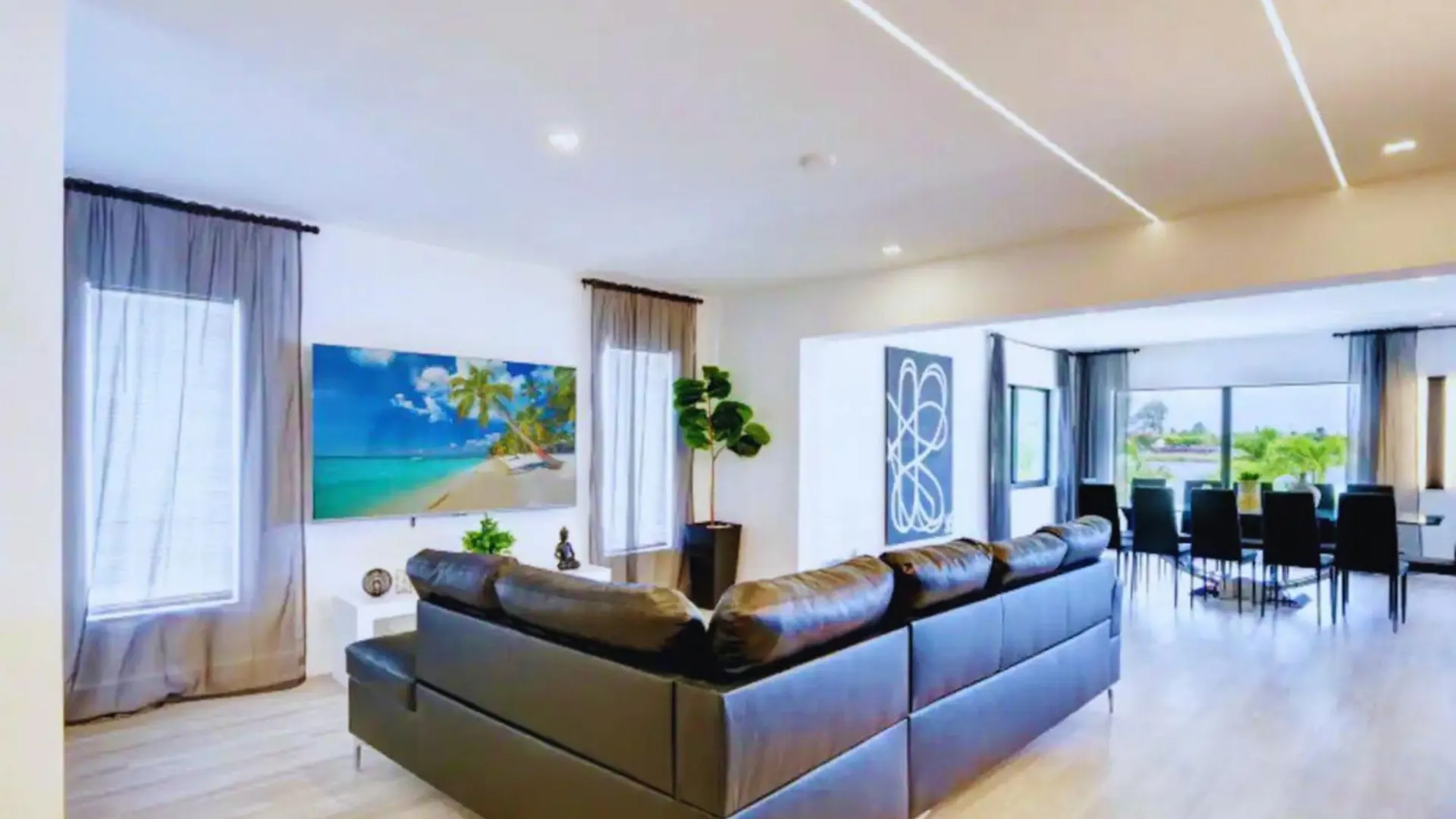 Villa Luxe Waterfront Mansion W Private Nightclub, Cinema, Game Room, Gym & Pool Miami
