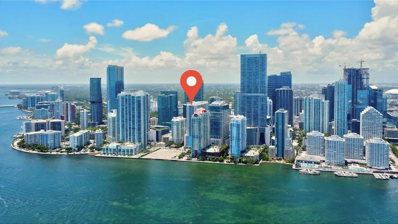 1 Bedroom In Brickell 25th Floor With Balcony And Parking Holiday home *