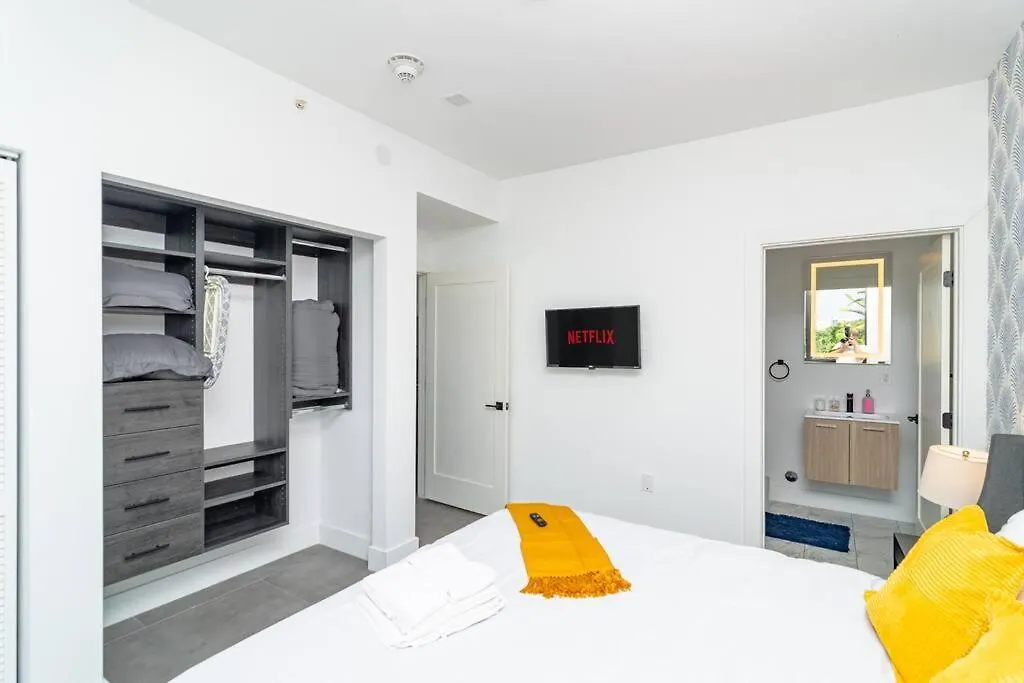 Apartmán King Bed 2 Bedrooms Oasis Minutes To Brickell 6 Guests *