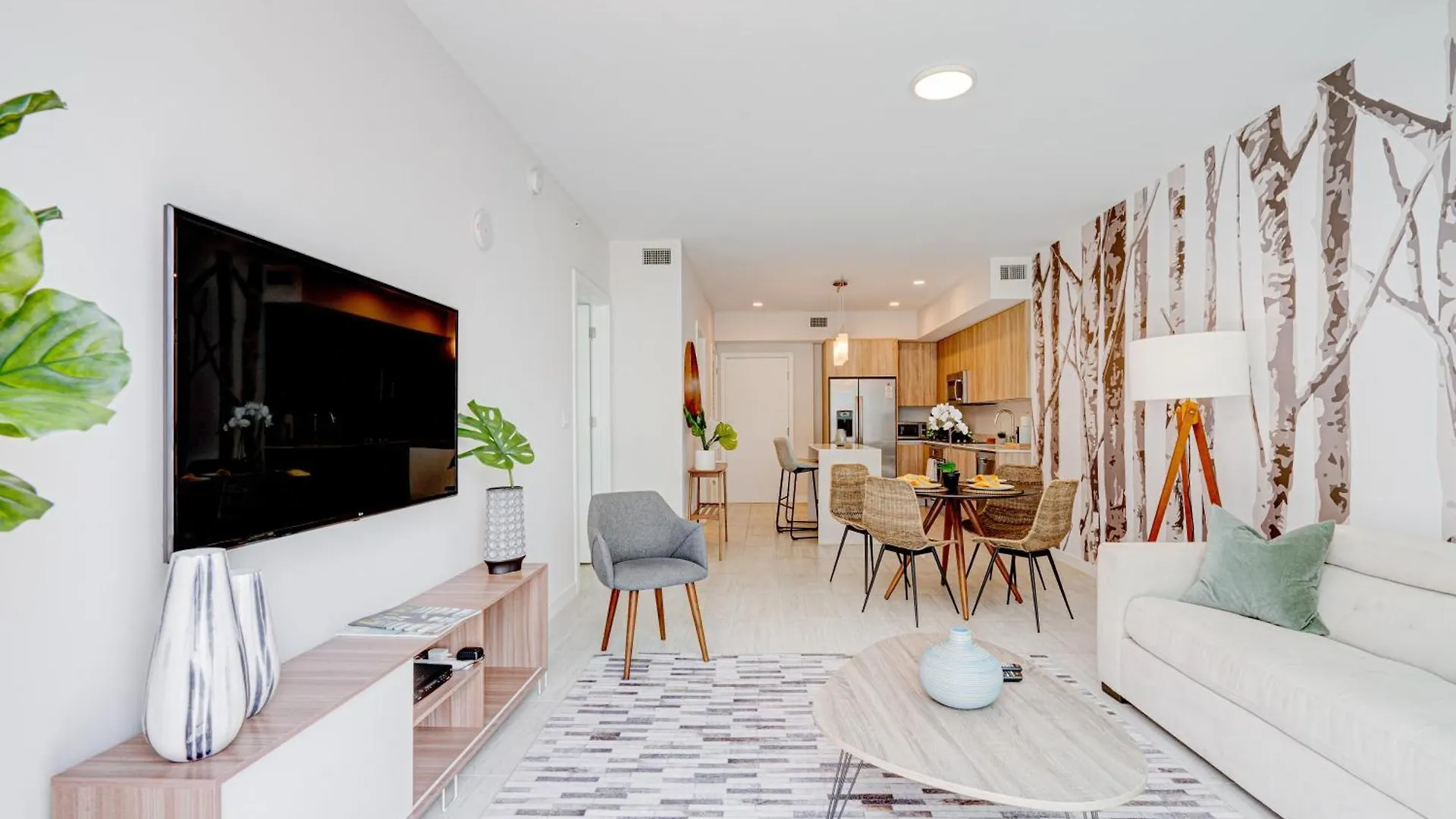 Apartment 3900-719jc Design District, 1 Bedroom /1 Bathroom & Bayvie