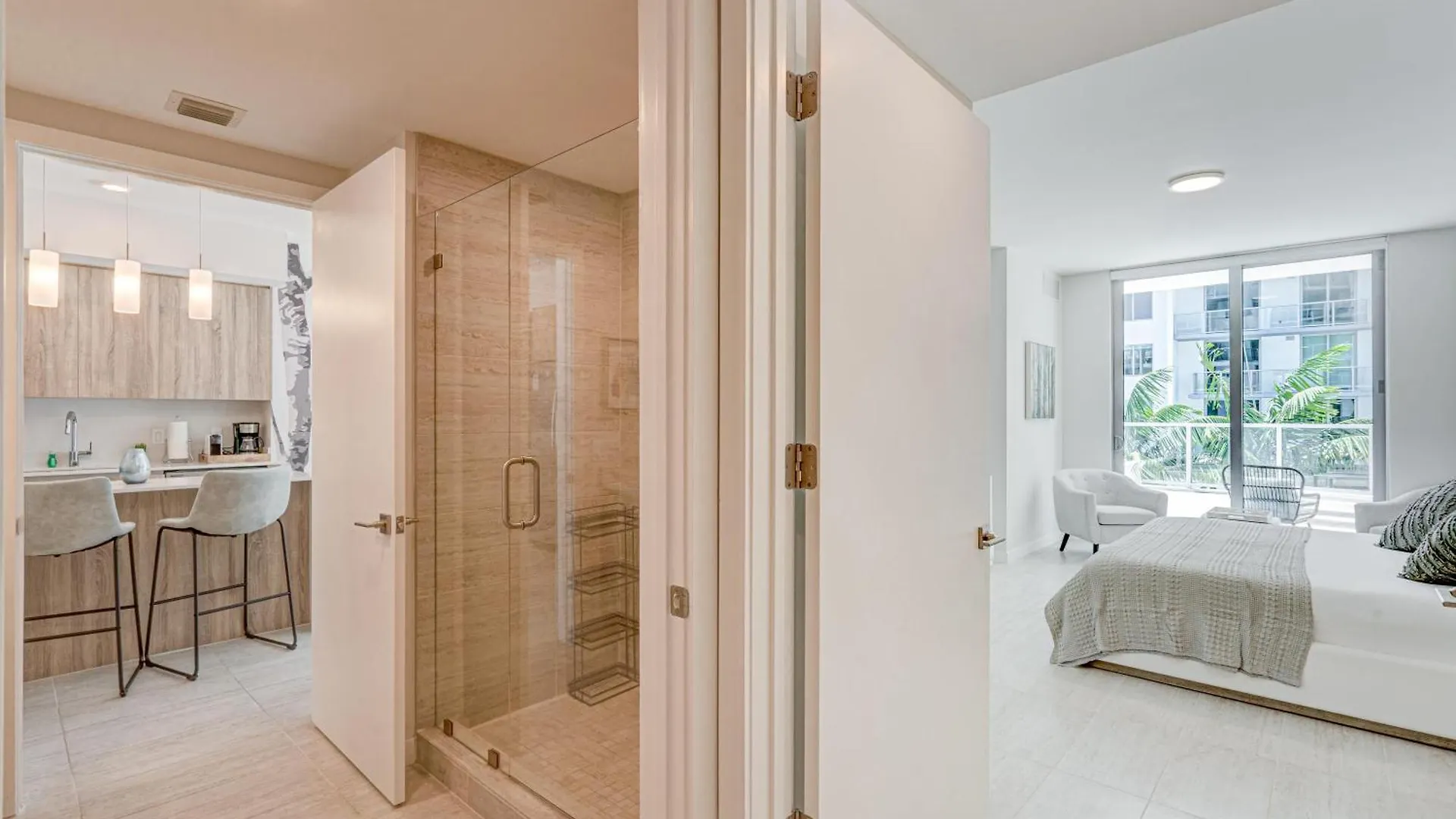 Apartment 3900-719jc Design District, 1 Bedroom /1 Bathroom & Bayvie *