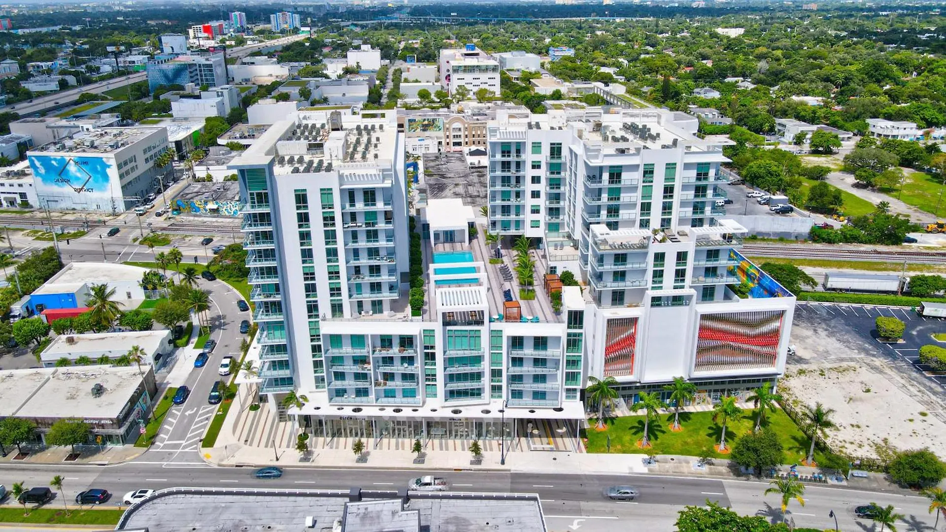 3900-902ch Design District, 2 Bedrooms & 2 Bathrooms * Miami